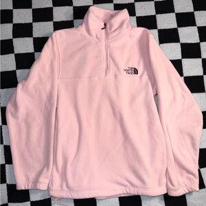 The North Face Women's Small Pink 1/4 Zip Lightweight Jacket 800 Outdoor